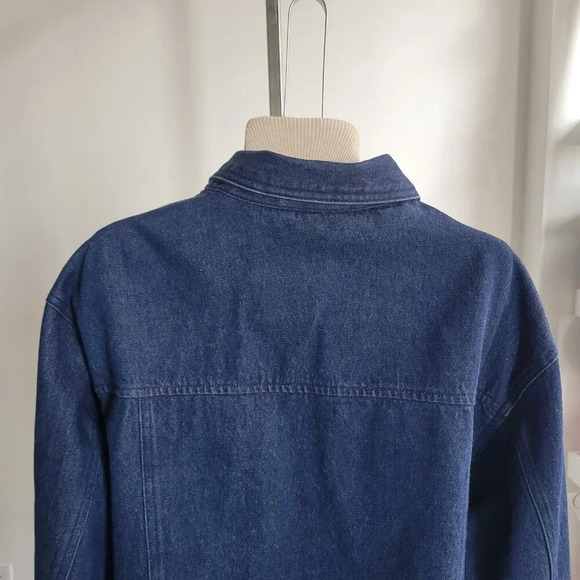 VENEZIA Medium Blue Cotton Denim Women’s Jacket (Plus Size: 1X) - Picture 7 of 14